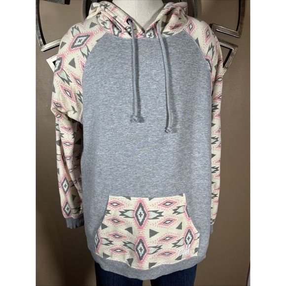 Neff Tops - Neff Native Print Hoodie Women Large